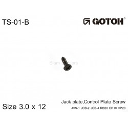 น๊อต Jack Plate Gotoh TS-01-B 3x12
